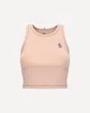 Moncler Sleeveless Round Neck Top With Contrast Stitching