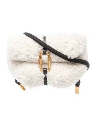 Pre-owned Moncler Crossbody Bag In White