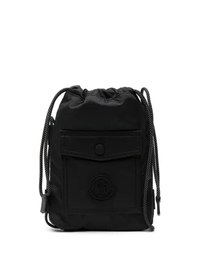 Moncler Makaio Crossbody Bag In Black