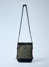 Moncler Crossbody Phone Case Pouch In Green