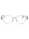 Moncler Crystal Acetate Glasses In Metallic