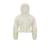 Moncler Giubbino Curton In Nylon Avorio  Donna In ホワイト