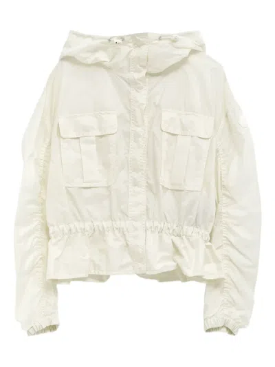 Moncler Curton Jacket In White