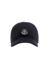 Moncler Curved-rimmed Hat In Black