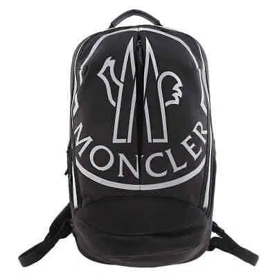 Pre-owned Moncler Cut Backpack 5a00006m1574999 In Black