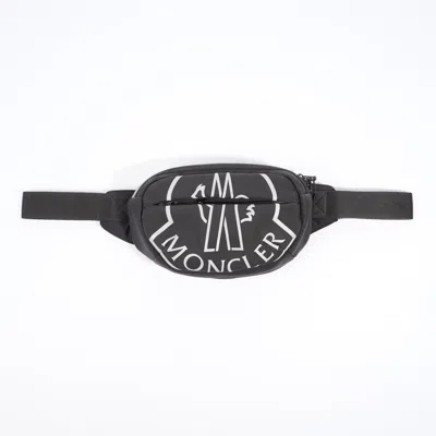 Moncler Cut Belt Bag Nylon In Black