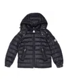 Moncler Logo Patch Padded Jacket In Blue