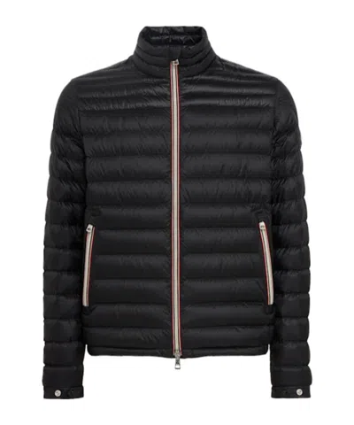 Moncler Daniel Nylon Down Bomber Jacket In Black