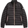 Moncler Daniel Nylon Down Puffer Jacket In Black/black