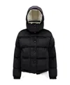 Moncler Daos Chenille Puffer Jacket In Black