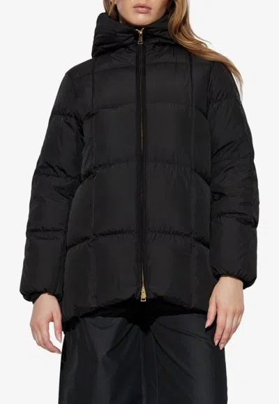 Moncler Darbon Down Jacket In Animal Print