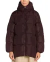 Moncler Darbon Puffer Jacket In Purple