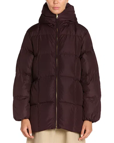 Moncler Darbon Puffer Jacket In Purple