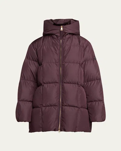 MONCLER DARBON OVERSIZED HOODED DOWN JACKET