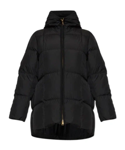 Moncler Darbon Quilted Hooded Jacket In Black