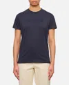 Moncler Women Logo T-shirt In Blue