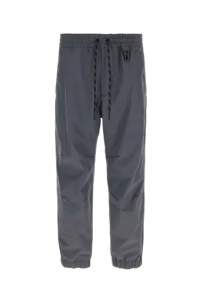 Moncler Dark Grey Polyester Padded Joggers