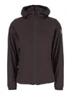 Moncler Mietres Packable Hooded Shell Jacket, Women, Brown, Size: 2 In Dark Purple
