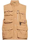 Moncler Doudoune Utilitaire Sans Manches Tongass In Neutrals