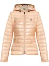 Moncler Grenoble Karura Short Transformable Down Jacket Pink In Pink