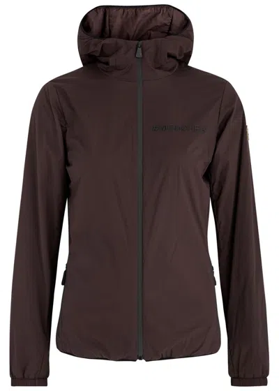 Moncler Day-namic Mietres Nylon Jacket In Brown