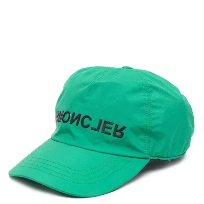 Moncler Green Logo Cap