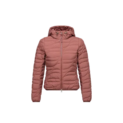 Moncler Doudoune Courte Delebiao À Capuche, Femme, Marron, Taille: 4 In Brown