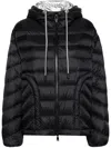 Moncler Delfo Down Puffer Jacket In Black
