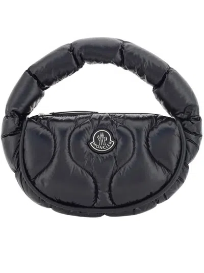 Moncler Delilah Hobo Bag In Black
