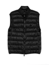 Moncler Deneb Polyamide Down Vest In Black