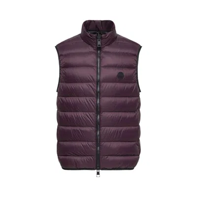 Pre-owned Moncler Deneb Vest 'burgundy' | Red | Men's Size 4