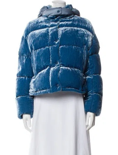 Pre-owned Moncler Denim Jacket In Blue