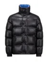 Moncler Dervox Short Down Jacket Grey In Grey