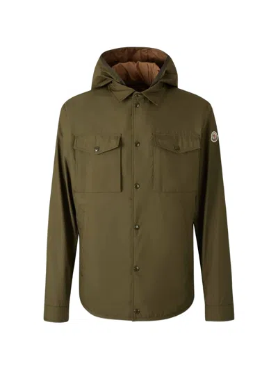 Moncler Detachable Down-filled Inner Jacket Size 2 In Green