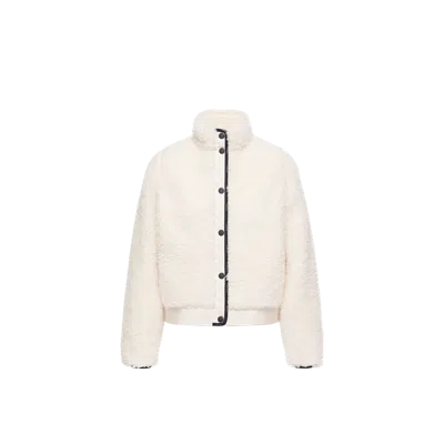 Moncler Diamond-quilted Padded Cardigan, Women, White, Size: S