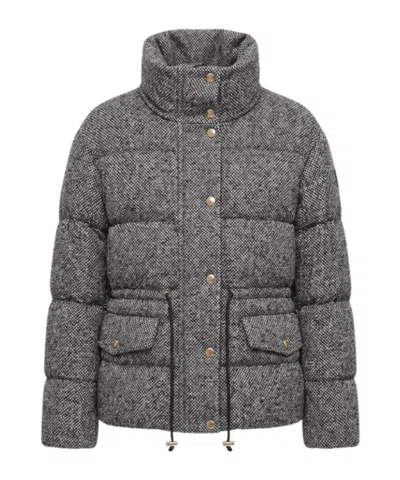 Moncler Diaphanes Down Jacket In Dark Gray