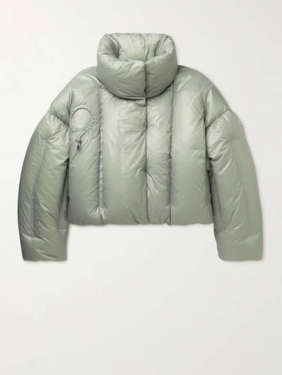 Pre-owned Moncler Dingyun Zhang Aloby Giubbotto Genius Down Jacket $2915-sz 00 Small In Green