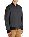 Moncler Barn Reversible Bomber Jacket In Black