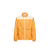 Moncler Colour-block Drawstring Jacket In Orange