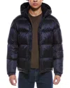 Moncler Down Puffer Jacket In Blue