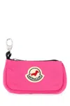 Moncler Fluo Pink Nylon Dogs Bag Dispenser