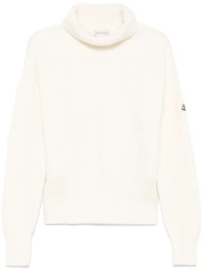 Moncler Dolcevita Sweater In Neutrals