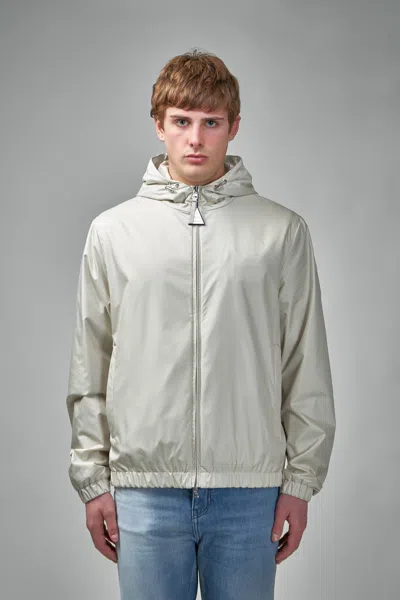 Moncler Domene Hooded Jacket In Gray