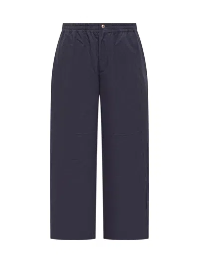 Moncler Donald Glover Stylish Paintntaloni Trousers For Fall 2025 In Blue