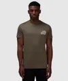 Moncler Double Badge T-shirt In Green