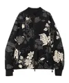 Moncler Double-sided Casual Jacket In Black