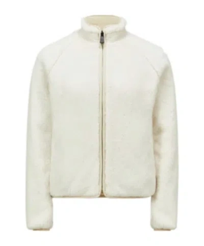 Moncler Double-sided Casual Jacket In White