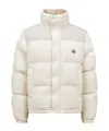 Moncler Double-sided Short Down Jacket In White