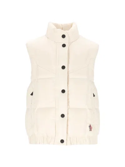 Moncler Doucy Quilted Gilet In White