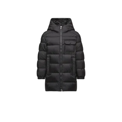 Moncler Kids' Doudoune À Capuche Alani In Black